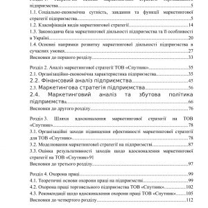 Дослідження та удосконалення маркетингової стратегії торговельного підприємства