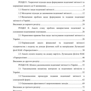Особливості складання податкової звітності